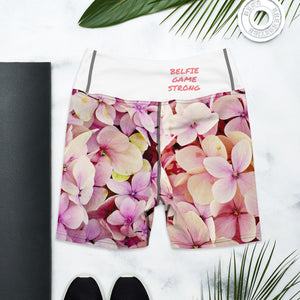 Recycled Hippy Belfie Flower Power Yoga Shorts